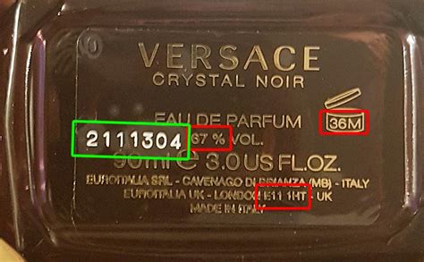 versace eros serial number check